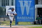 Baseball vs Babson  Wheaton College Baseball vs Babson during Championship game of the NEWMAC Championship hosted by Wheaton. - (Photo by Keith Nordstrom) : Wheaton, baseball, NEWMAC